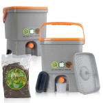BOKASHI compostemmer  x 2 met activator 2Kg
